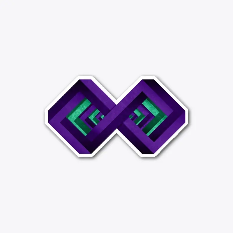 Recursive Logo - Purple/Green